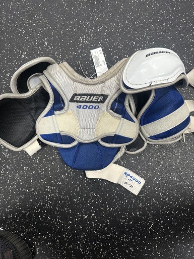 Used Bauer SP 4000 JR Youth Shoulder Pads SM 11849-S000016827