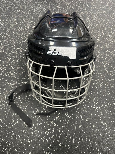 Used Bauer IMS 5.0 Helmet Cage Combo Black SM 11849-S000029227