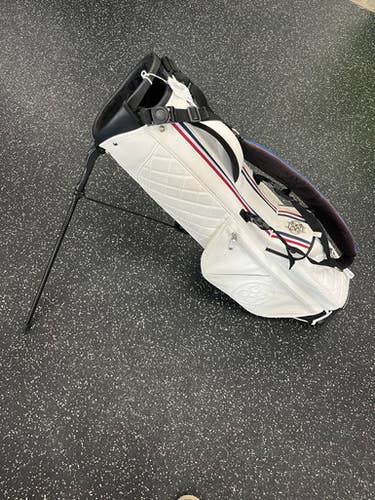 Used G-FORE DAYTONA Mens Stand Bag White 11849-S000030057