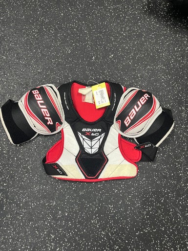 Used Bauer X60 Junior Shoulder Pads LG 11849-S000027360