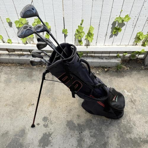 Callaway Mens Right Handed Golf Club Complete Set With Stand Bag