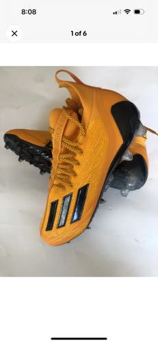 Adidas Freak Primeknit Football Cleats Men’s 11 $200 Retail Orange Rare Color!