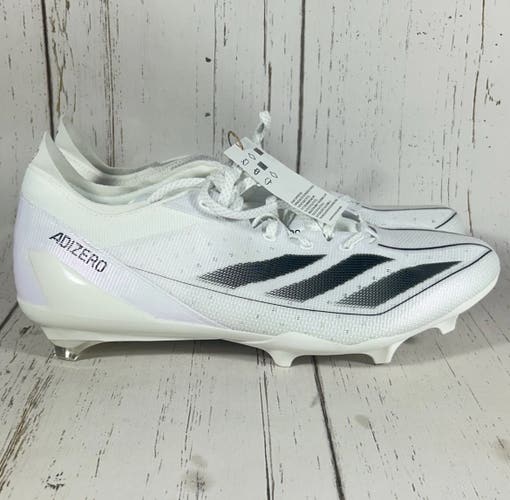 Adidas SM Adizero Electric Mens Football Cleats White Black Size 10 IH5030
