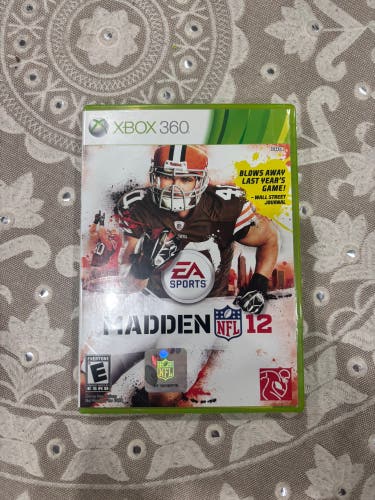 madden 12 for xbox 360