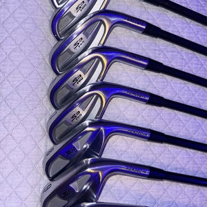 Men's Cobra Cobra S3 Pro Forged Right Handed Iron Set Regular Flex 8 Pieces Graphite Shaft (Used)