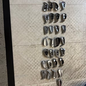 Lot 33 Golf Demo 7 Iron Heads Left/right Titleist/Callaway/ Ping And Mixing