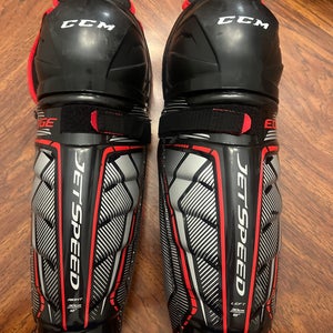 Junior CCM Jetspeed edge 12" Shin Pads  (Used)