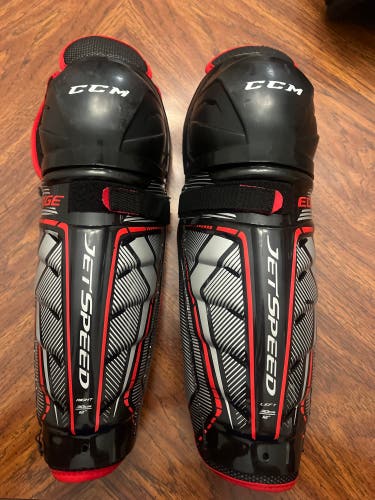 Junior CCM Jetspeed edge 12" Shin Pads (Used)