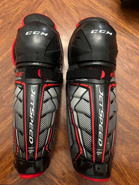 Junior CCM Jetspeed edge 12" Shin Pads  (Used)
