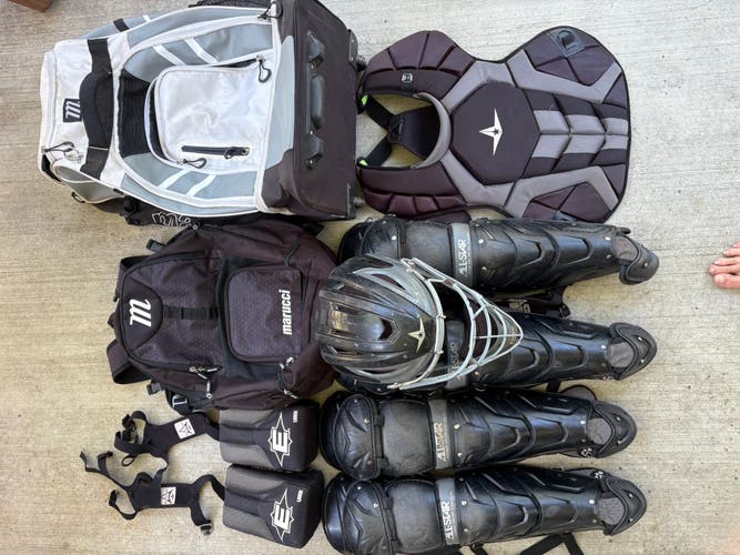 Allstar pro model intermediate catchers gear package