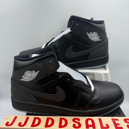 Nike Air Jordan 1 Mid SE Shoes Black Metallic Reimagined HV5177-010 Men’s Sz 13 New