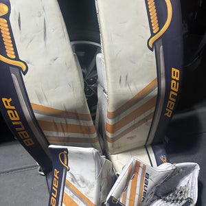 Linus Ullmark Buffalo Sabres Bauer Vapor 2X Pro Return Goalie Full Set (Used)