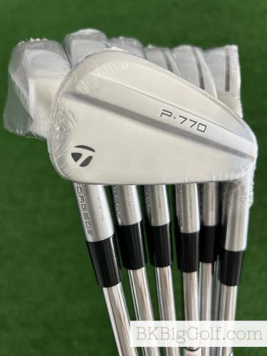 NEW Taylormade P770 25 Forged Iron Set 4-P / NS Pro Modus Tour 105 Stiff