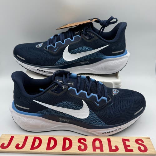 Nike Air Zoom Pegasus 41 NFL Tennessee Titans Shoes FZ5099-400 Men’s Sz 10.5 New