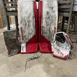 34"  2022 Bauer Mach Regular Goalie Full Set Pro Stock (Used)