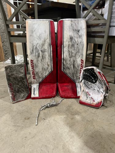 34" 2022 Bauer Mach Regular Goalie Full Set Pro Stock (Used)
