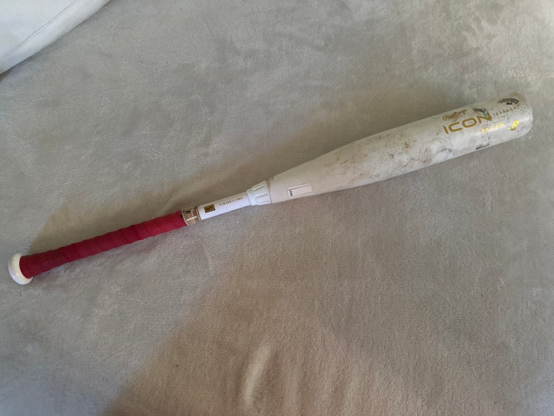 2024 Rawlings Icon Composite USSSA (-8) 22 oz 30" (Used)