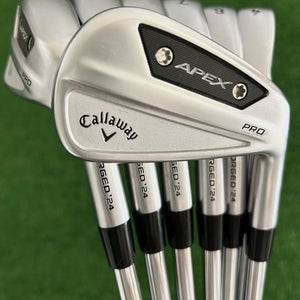 Callaway Apex Pro 24 Forged Iron Set 4-P / Dynamic Gold 115 Stiff