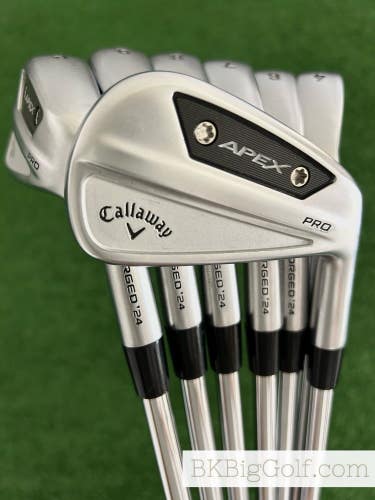 Callaway Apex Pro 24 Forged Iron Set 4-P / Dynamic Gold 115 Stiff