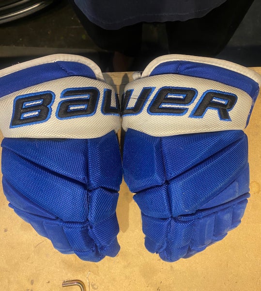 Bauer Vapor Pro Team gloves (Colorado Rampage AAA) - 13” / royal blue