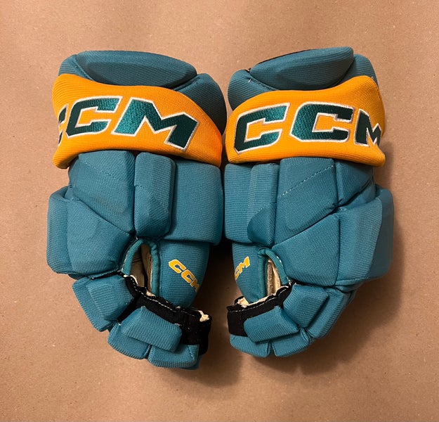 San Jose Sharks Reverse Retro  CCM Jetspeed Gloves 14” CICEK