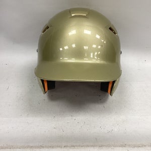 Used Schutt HELMET Batting Helmet No Mask Gold One Size 11851-S000035852