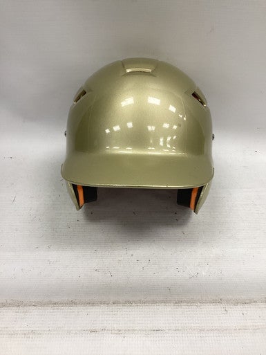Used Schutt HELMET Batting Helmet No Mask Gold One Size 11851-S000035852