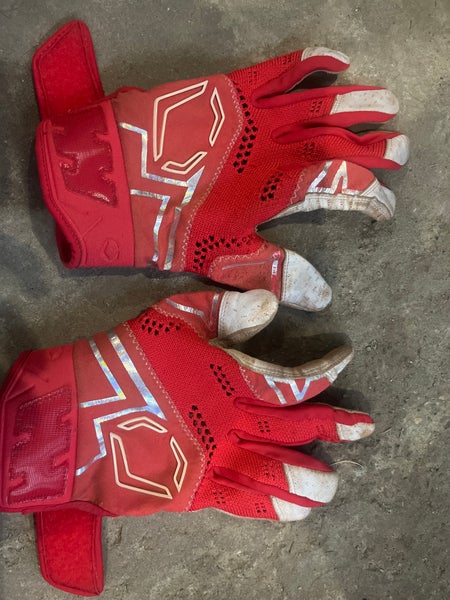 Medium EvoShield Pro-SRZ Batting Gloves (Used)