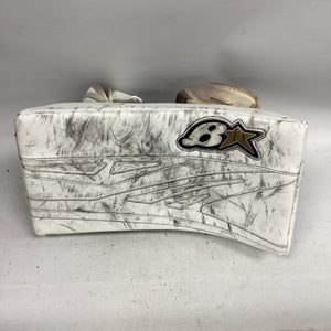 BUNDLE Used Brians G-NETIK 8.0 Senior Goalie Blocker White 11851-S000035988