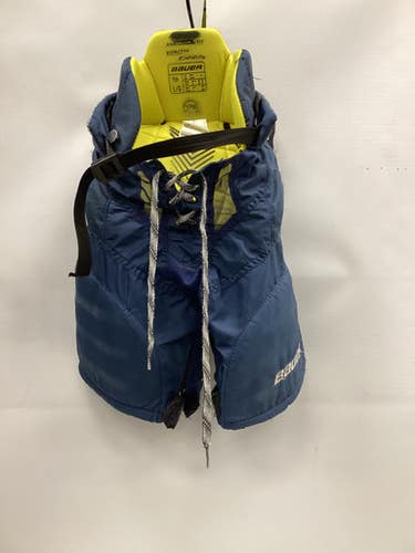Used Bauer ENFANTS Youth Pant Navy Blue LG 11851-S000035982