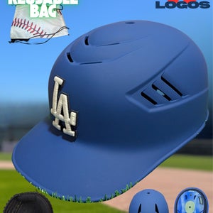 Rawlings Mach Catcher's Mask (New) LA Dodgers MLB Rawling Cool Flo Coaches Skull Cap