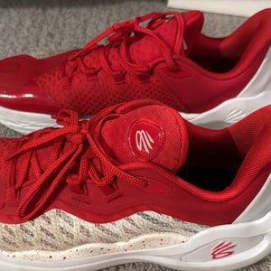 Men's Size M 10.0 (W 11.0) Under Armour Curry 10 Shoes (Used)