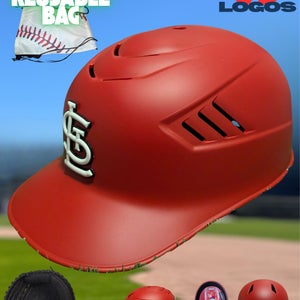 Rawlings Mach Catcher's Mask (New) St. Louis Cardinals MLB Rawlings Cool Flo Coaches Skull Cap