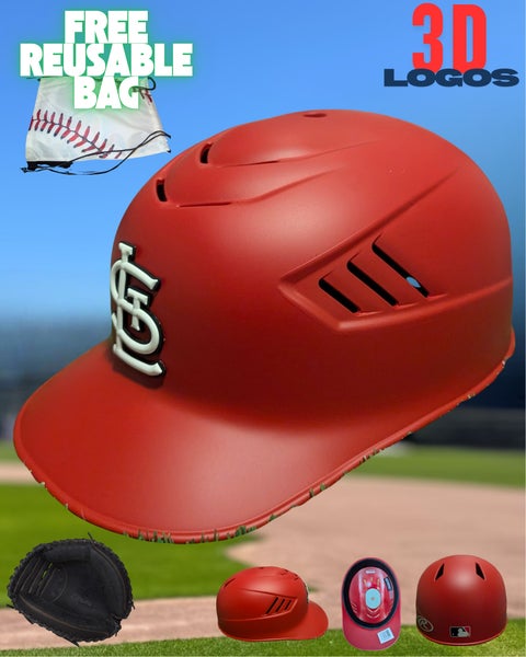Rawlings Mach Catcher's Mask (New) St. Louis Cardinals MLB Rawlings Cool Flo Coaches Skull Cap