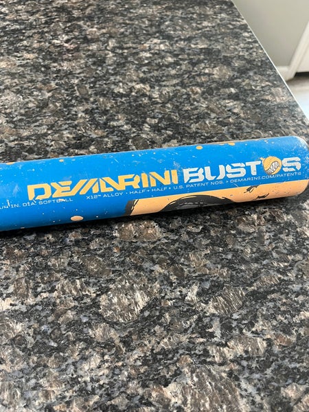 2019 DeMarini Bustos Hybrid Bat (-13)  18 oz 31" (Used)