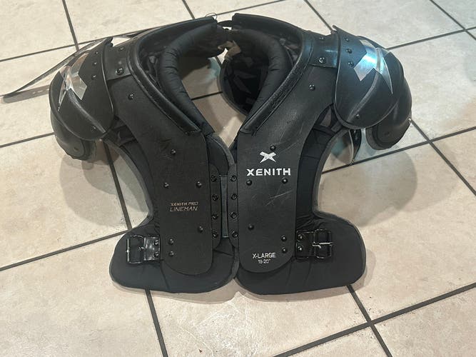 Extra Large Adult Xenith Pro Skill Shoulder Pads (Used)