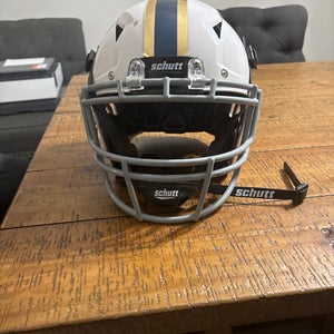 Medium Youth Schutt Vengeance A11 Helmet (Used, Stickers Can Be Removed if needed)