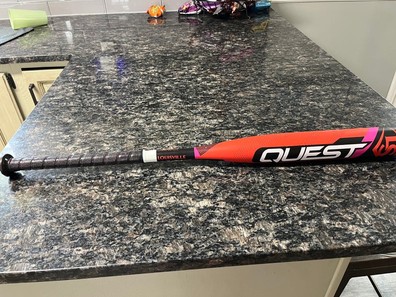Louisville Slugger Quest Alloy Bat (-12)  18 oz 30" (Used)