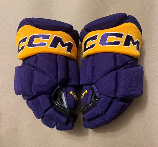 LA Kings Reverse Retro CCM Jetspeed Gloves 14”