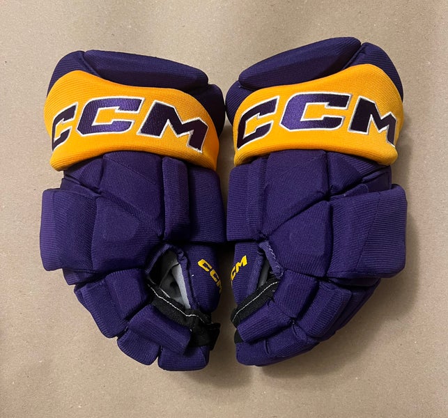 LA Kings Reverse Retro CCM Jetspeed Gloves 14”