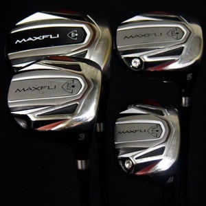 MAXFI BLACK MAX HYBRID DRIVER SET FLEX:REGULAR LENGTH: (3)-41 (4)-39 (5)-42 D-42