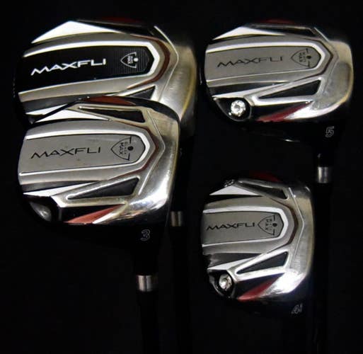 MAXFI BLACK MAX HYBRID DRIVER SET FLEX:REGULAR LENGTH: (3)-41 (4)-39 (5)-42 D-42