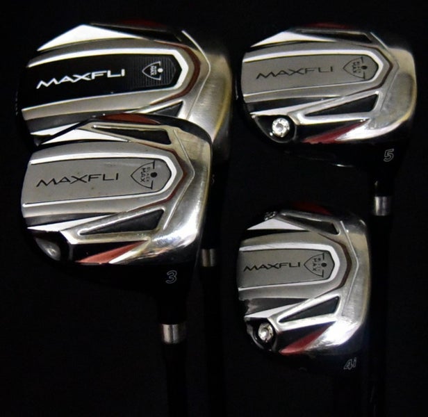 MAXFI BLACK MAX HYBRID DRIVER SET FLEX:REGULAR LENGTH: (3)-41 (4)-39 (5)-42 D-42