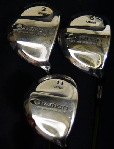 ADAMS OVARION 3 5 11 WOOD SET FLEX:REGULAR LENGTH: 41/42 IN RIGHT HANDED