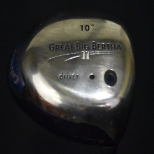 CALLAWAY BIG BERTHA II DRIVER LOFT: 10 FLEX: REGULAR LENGTH: 45 IN RH NEW GRIP