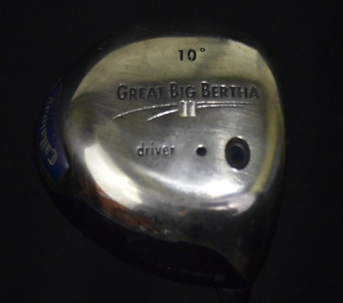 CALLAWAY BIG BERTHA II DRIVER LOFT: 10 FLEX: REGULAR LENGTH: 45 IN RH NEW GRIP