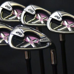 GRAND HAWK 28X LADY 6-9 PW IRON SET FLEX: LADIES LENGTH (6) 36.5 IN RIGHT HANDED