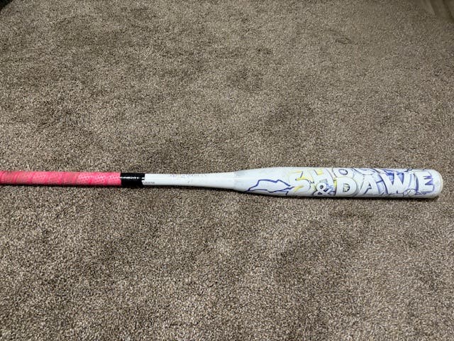 2025 Anarchy Shock & Dawe Whiteout Balanced USA Slowpitch Softball Bat 25 oz 34" (Used)