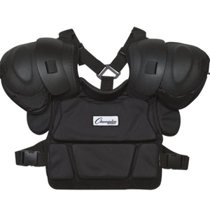 Champion Sports Pro Style Low Rebound Foam Chest Protector 12" Black (New)