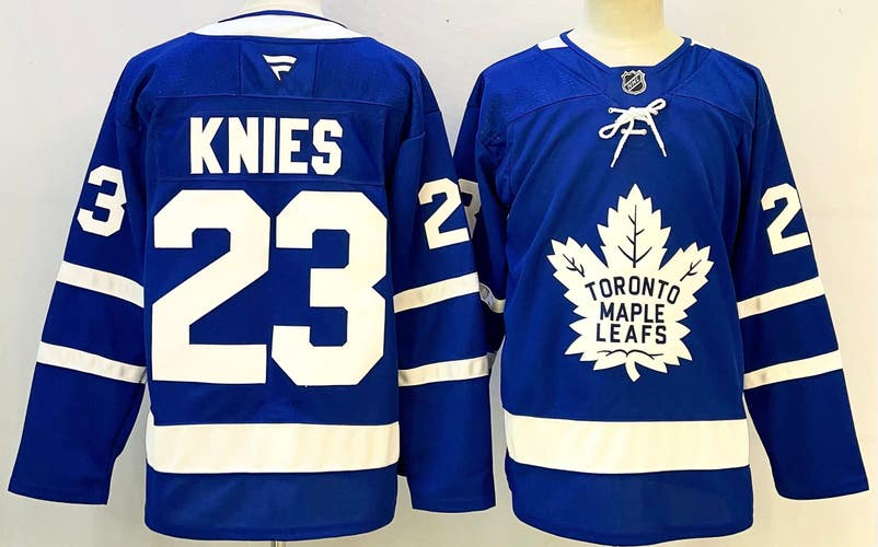 Toronto Maple Leafs  Matthew Knies Ice Hockey Jersey 23 size 50